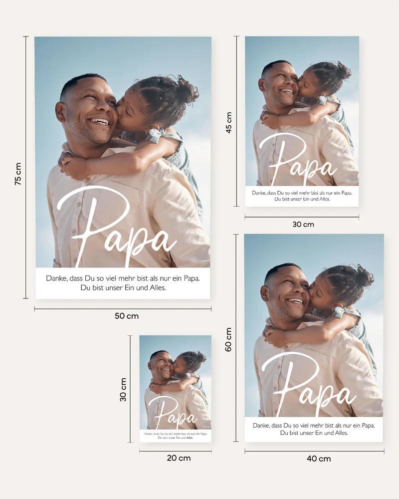 Wertvollster Papa - Poster