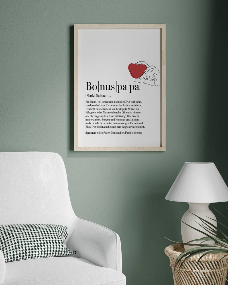 Definition Bonuspapa - Poster