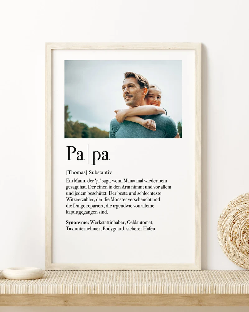 Definition Papa - Foto Poster