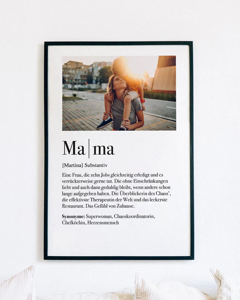 Definition Mama - Foto-Poster
