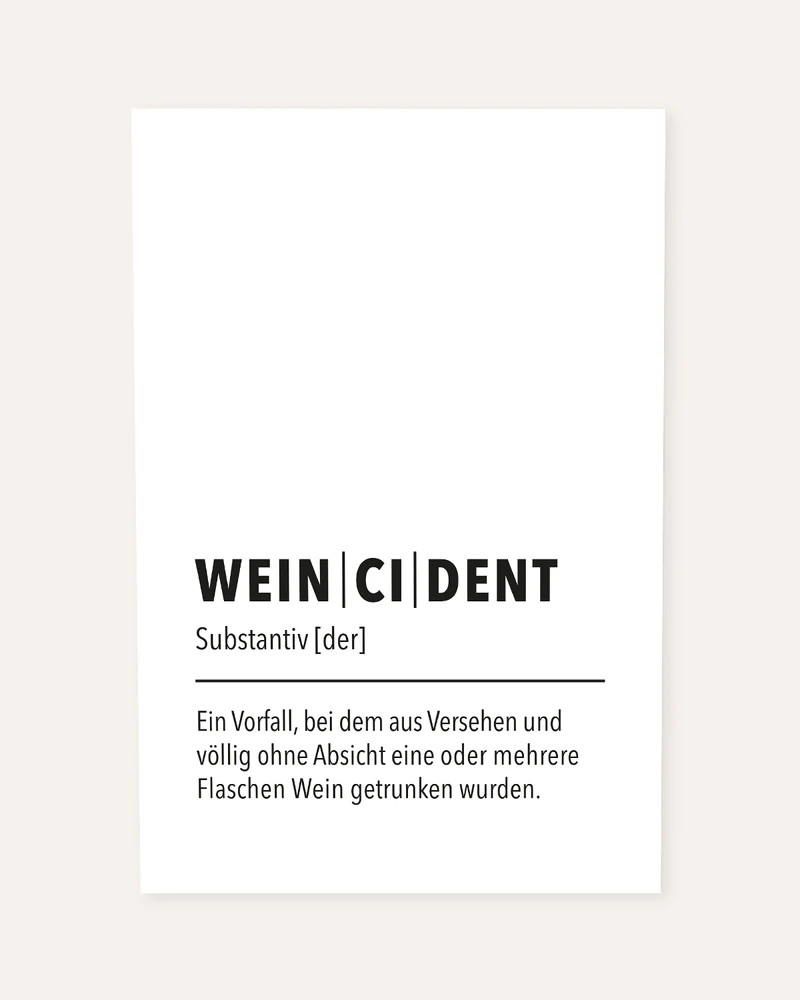 Weincident - Poster