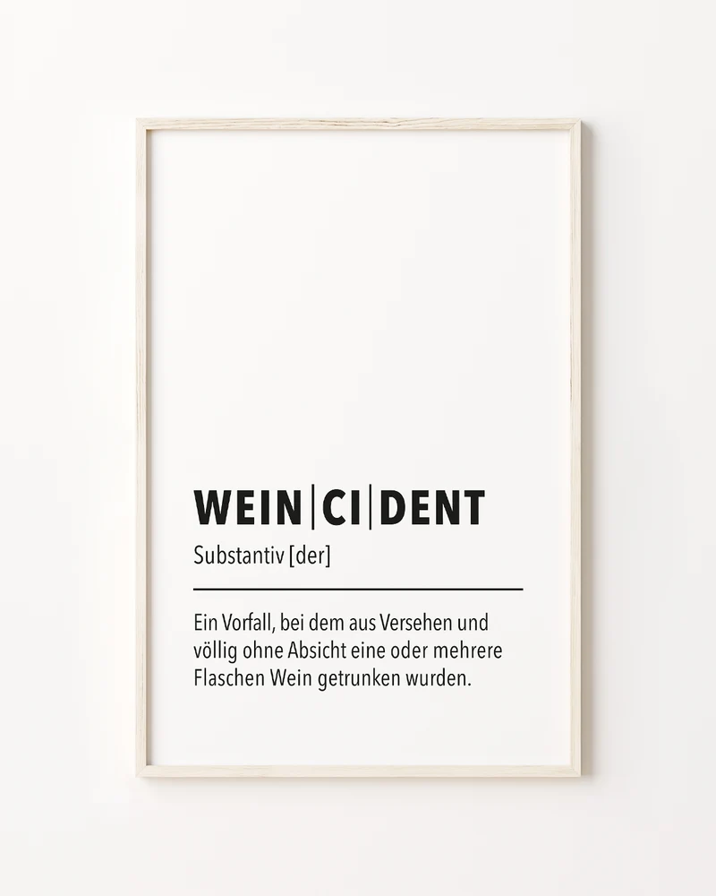 Weincident - Poster