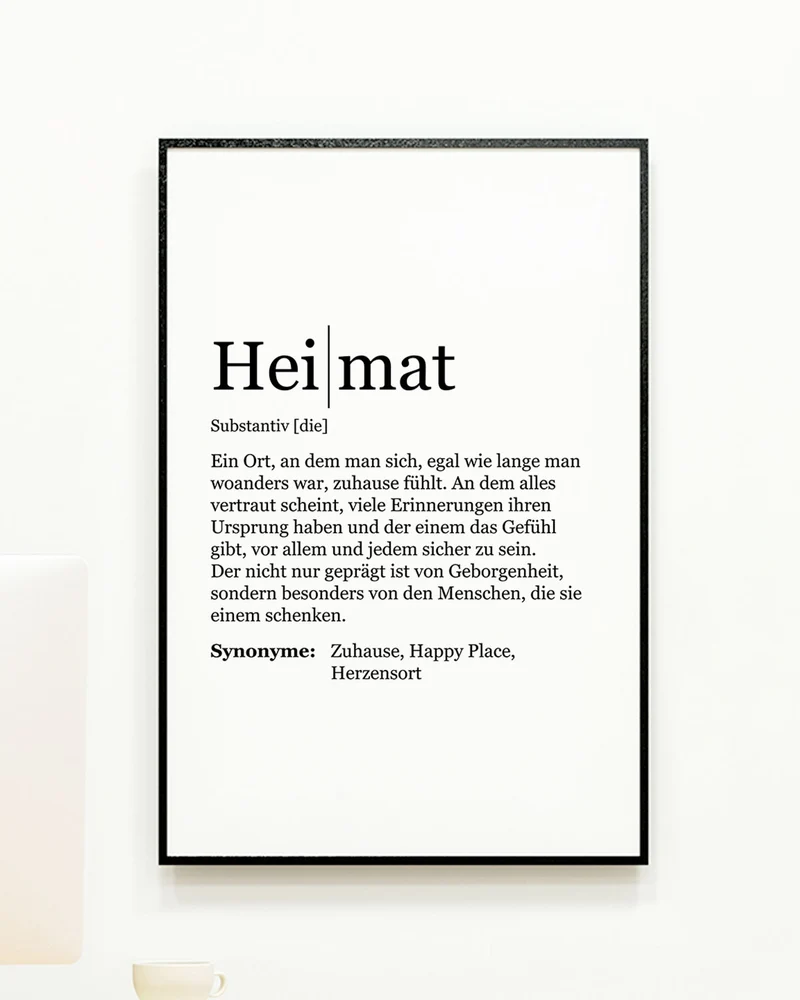 Definition Heimat - Poster