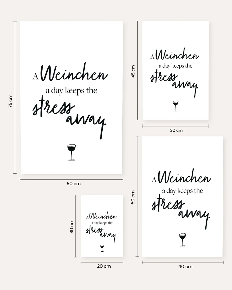 A Weinchen a day - Poster