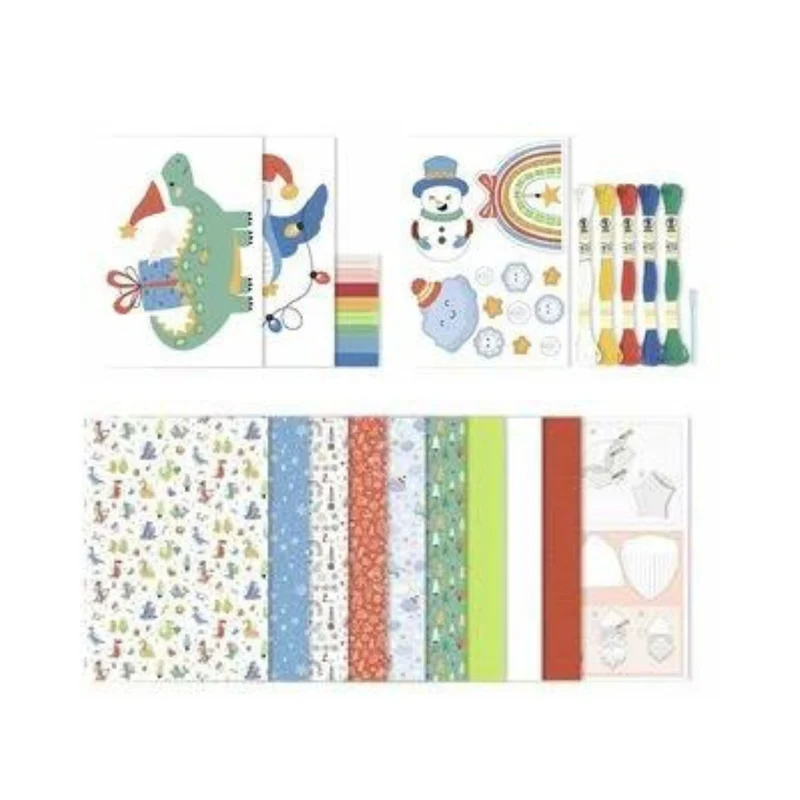 Papier-Bastelset "Winter holidays"