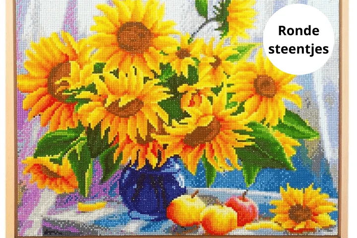 Diamond Painting Wunderschöner Blumenstrauß