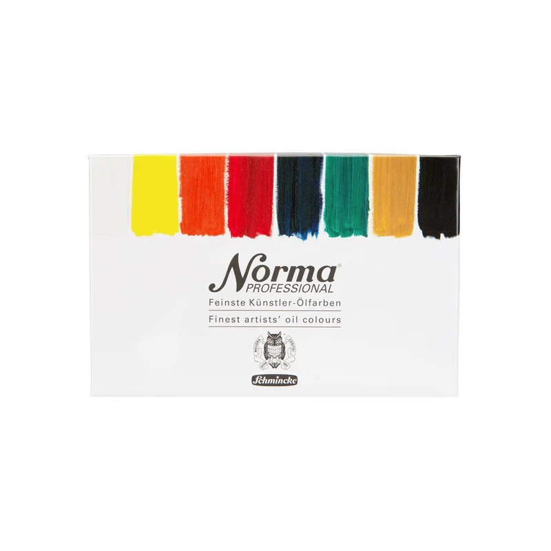 Schmincke | Norma Professional Ölfarben Grundsortiment Kartonset 8 x 20ml