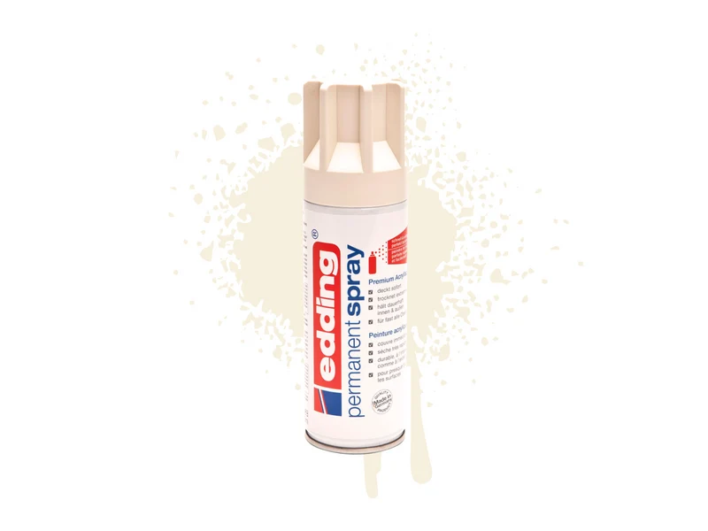 Edding 5200 | Acryllack Spray Permanent 200ml intensiv deckend & schnell trocknend für Innen & Aussen