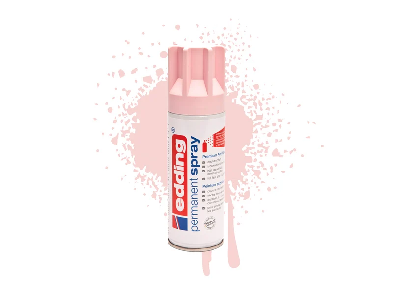 Edding 5200 | Acryllack Spray Permanent 200ml intensiv deckend & schnell trocknend für Innen & Aussen
