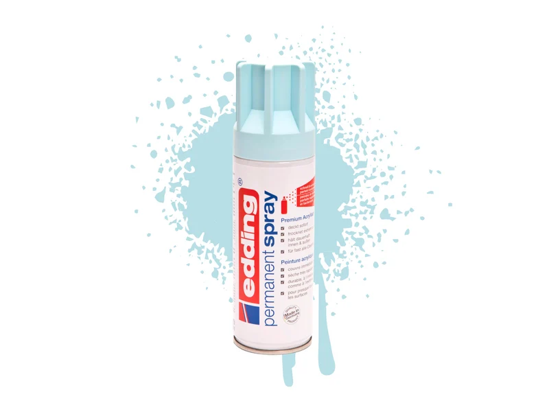Edding 5200 | Acryllack Spray Permanent 200ml intensiv deckend & schnell trocknend für Innen & Aussen
