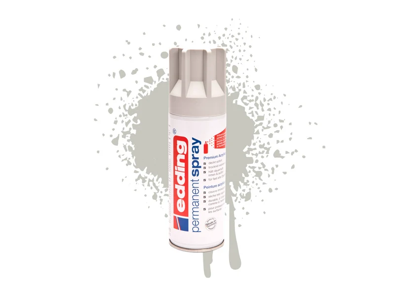 Edding 5200 | Acryllack Spray Permanent 200ml intensiv deckend & schnell trocknend für Innen & Aussen