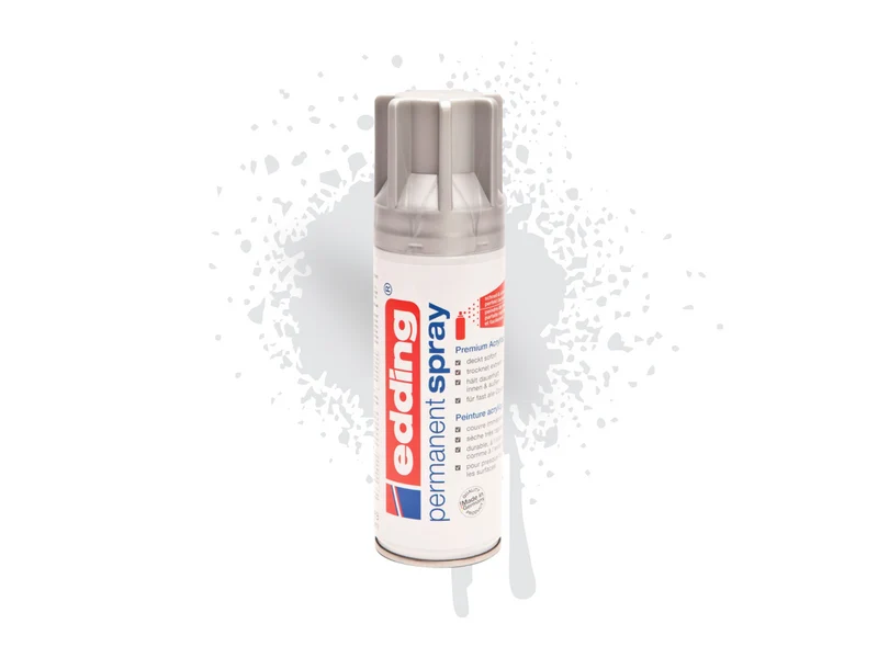 Edding 5200 | Acryllack Spray Permanent 200ml intensiv deckend & schnell trocknend für Innen & Aussen