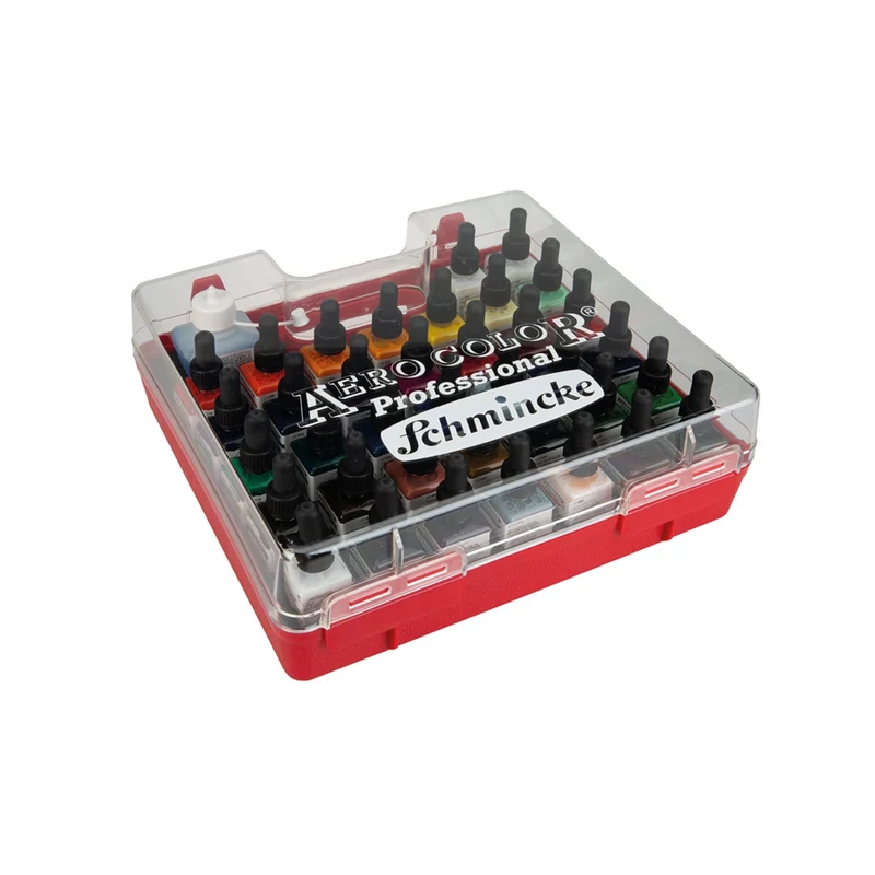Schmincke | AERO COLOR Professional Airbrush Farbe Set 37x28ml