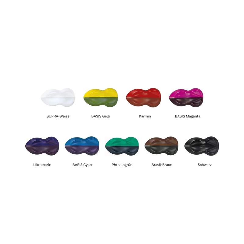 Schmincke | AERO COLOR Professional Airbrush Farbe Basic Set 9x28ml