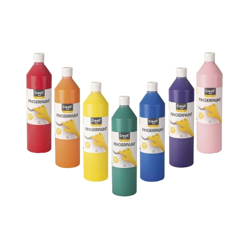 Creall | Fingerpaint Fingerfarbe 750ml Wasserlöslich, schadstofffrei & leicht auswaschbar