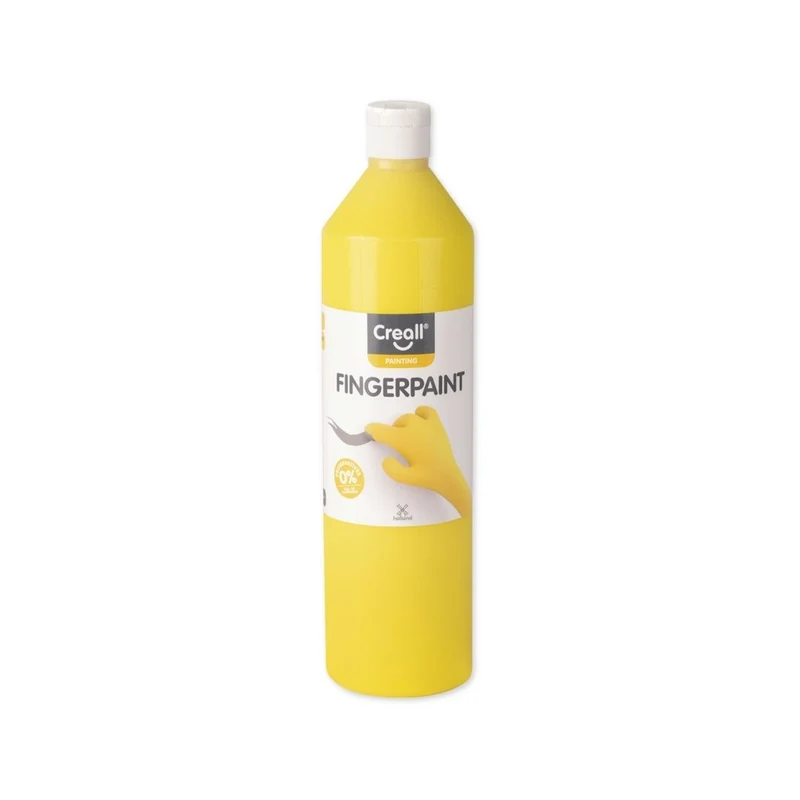 Creall | Fingerpaint Fingerfarbe 750ml Wasserlöslich, schadstofffrei & leicht auswaschbar