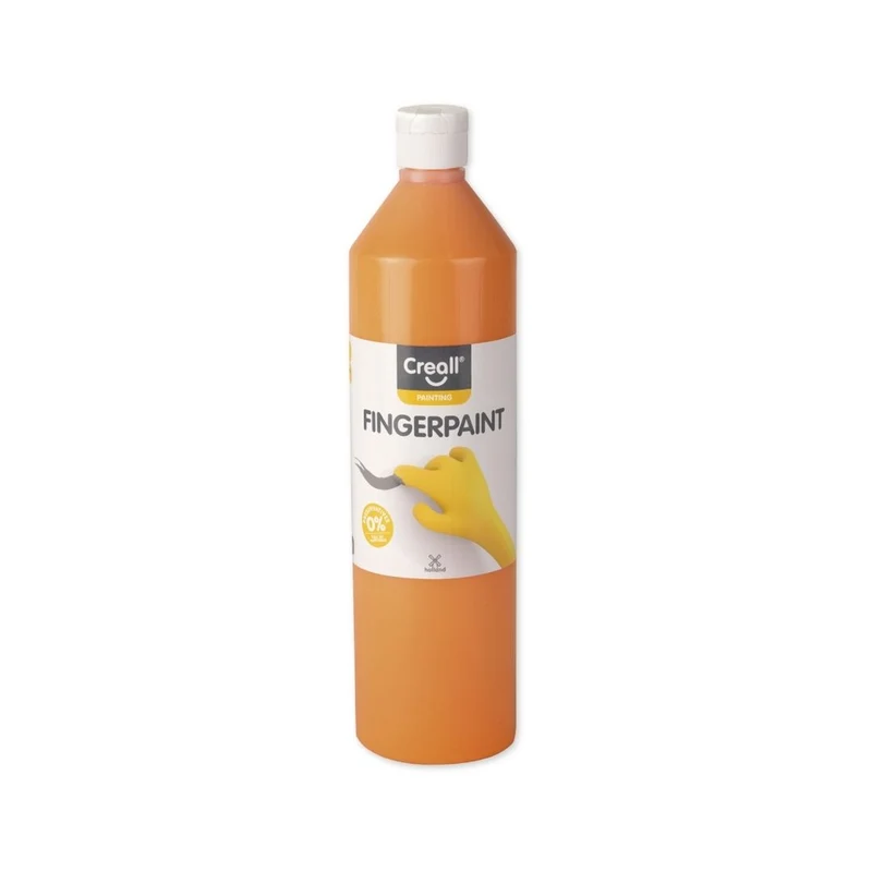 Creall | Fingerpaint Fingerfarbe 750ml Wasserlöslich, schadstofffrei & leicht auswaschbar