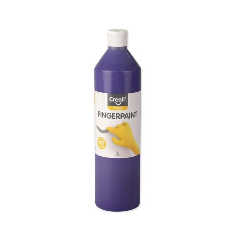Creall | Fingerpaint Fingerfarbe 750ml Wasserlöslich, schadstofffrei & leicht auswaschbar