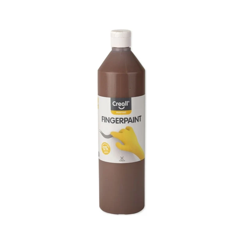 Creall | Fingerpaint Fingerfarbe 750ml Wasserlöslich, schadstofffrei & leicht auswaschbar