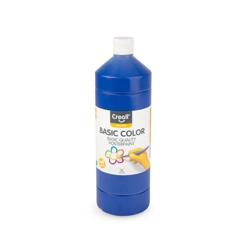 Creall | Basic Color Plakatfarbe 1 L Wasserbasiert & deckend, Schnell trocknend