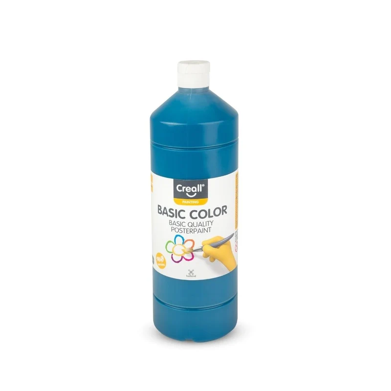 Creall | Basic Color Plakatfarbe 1 L Wasserbasiert & deckend, Schnell trocknend