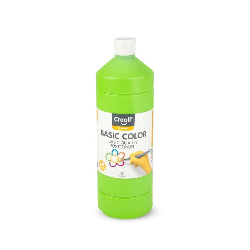 Creall | Basic Color Plakatfarbe 1 L Wasserbasiert & deckend, Schnell trocknend