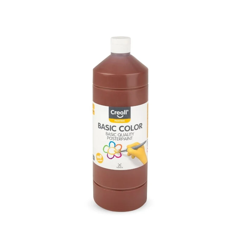 Creall | Basic Color Plakatfarbe 1 L Wasserbasiert & deckend, Schnell trocknend