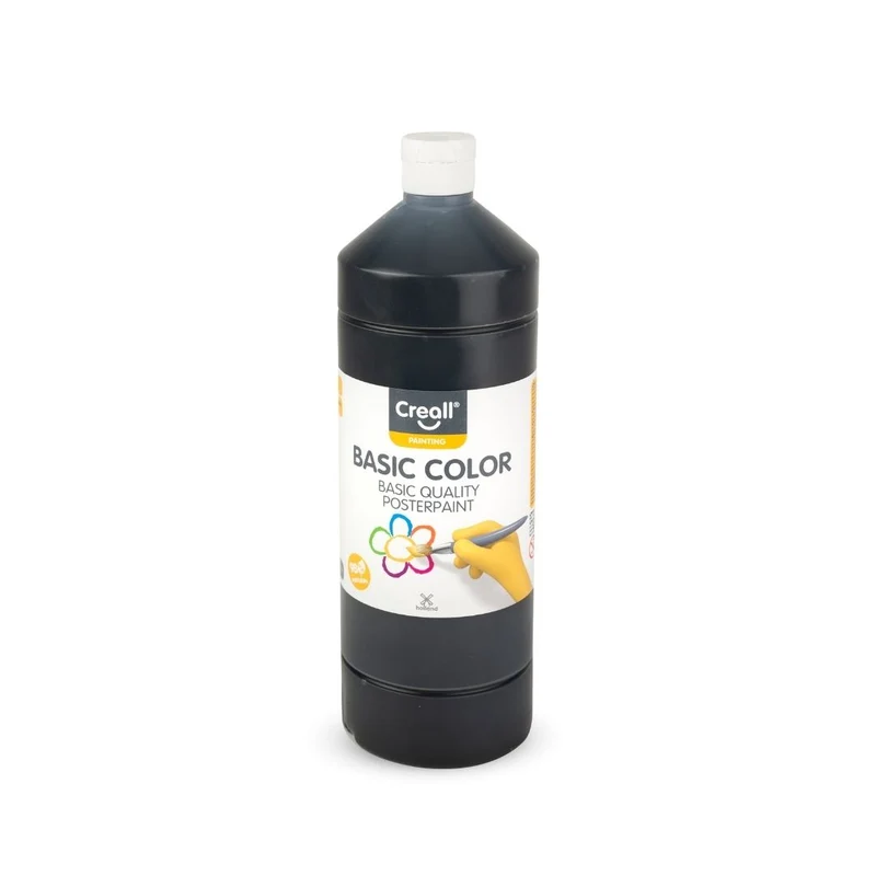 Creall | Basic Color Plakatfarbe 1 L Wasserbasiert & deckend, Schnell trocknend