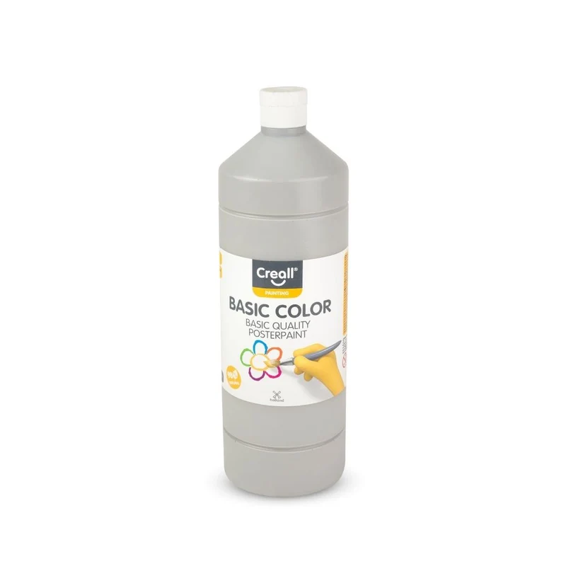 Creall | Basic Color Plakatfarbe 1 L Wasserbasiert & deckend, Schnell trocknend