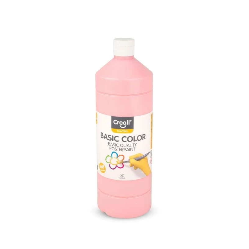 Creall | Basic Color Plakatfarbe 1 L Wasserbasiert & deckend, Schnell trocknend