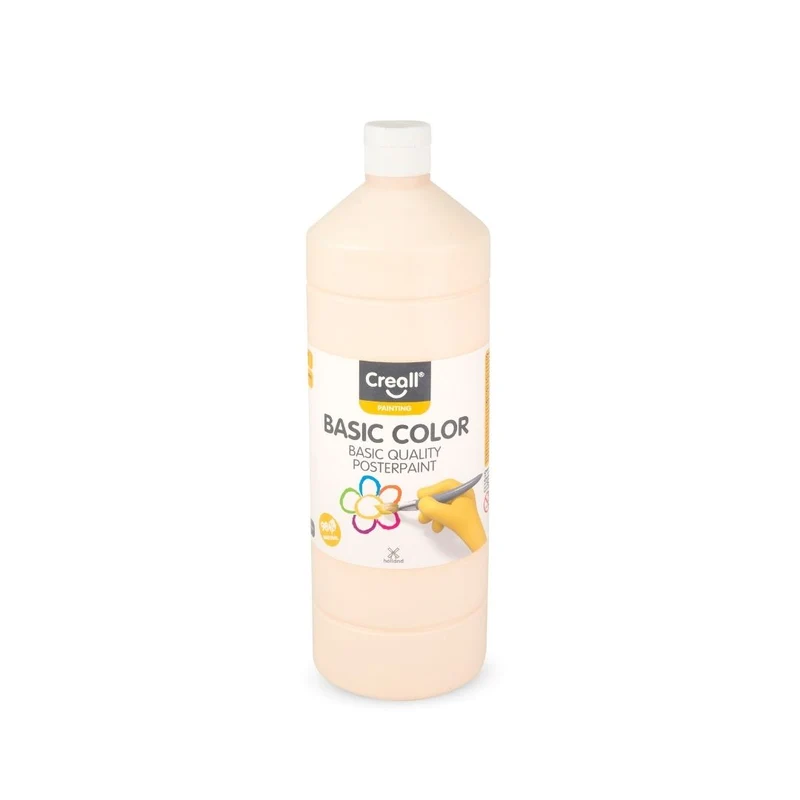 Creall | Basic Color Plakatfarbe 1 L Wasserbasiert & deckend, Schnell trocknend