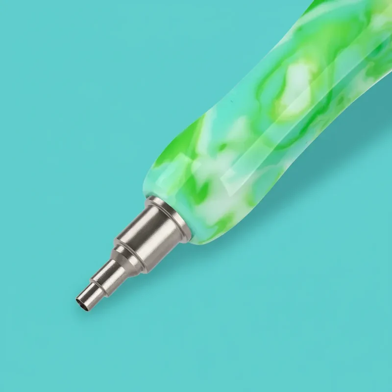 Dreh-&-Setz Präzisionsstift – Meerschaum-Wirbel (Gewinde)