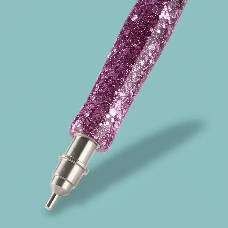 Dreh-&-Setz Präzisionsstift – Himbeer-Schimmer (Gewinde)