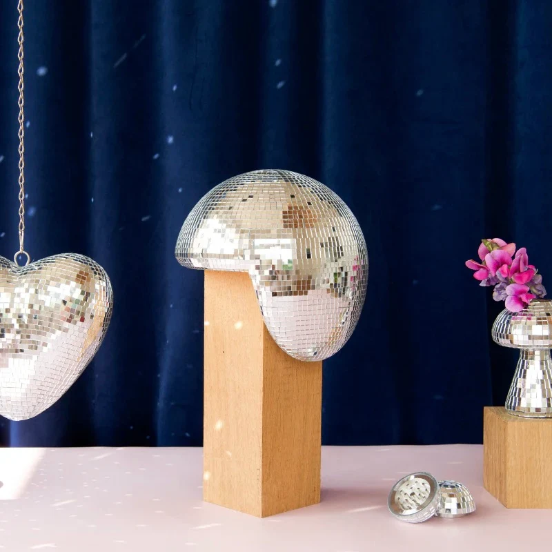 Disco-Kugel Skulptur | Spiegelnde Deko | L'expressionist