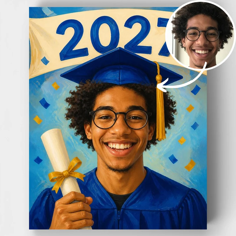 Class of Your Year - Custom Paint by Numbers Kit