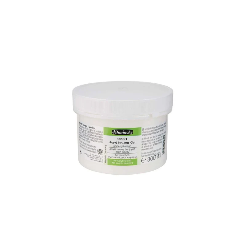 Schmincke | Acryl Struktur-Gel, seidenglänzend 300ml