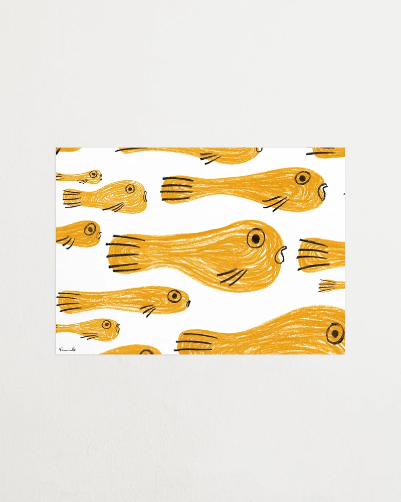 Fish family