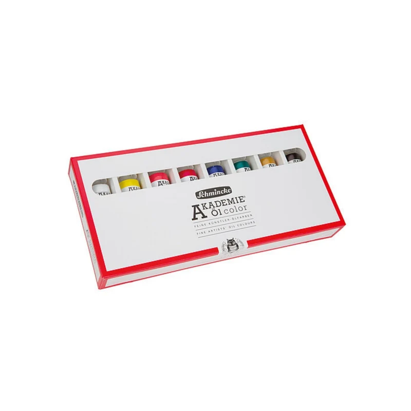 Schmincke | AKADEMIE Öl color Malkasten 8 x 60ml