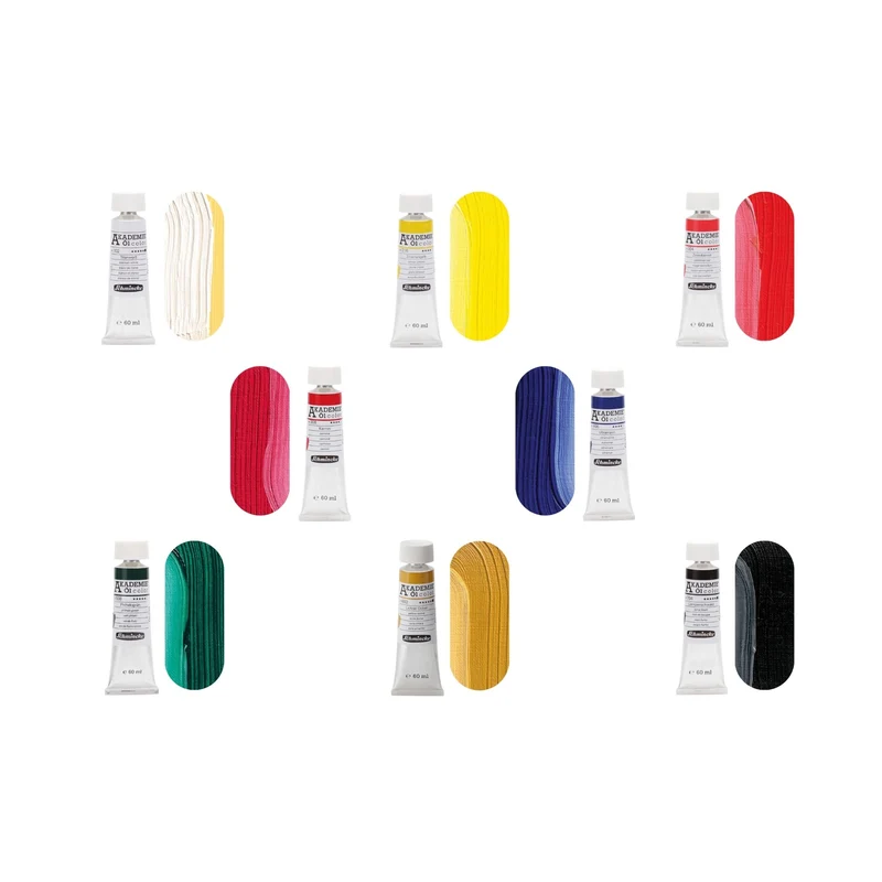 Schmincke | AKADEMIE Öl color Malkasten 8 x 60ml