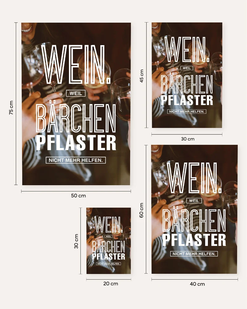 Bärchenpflaster - Poster