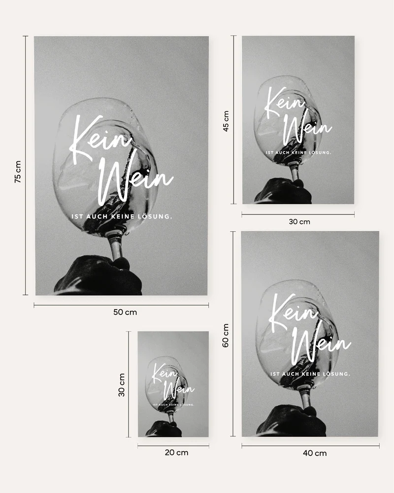 Kein Wein - Poster