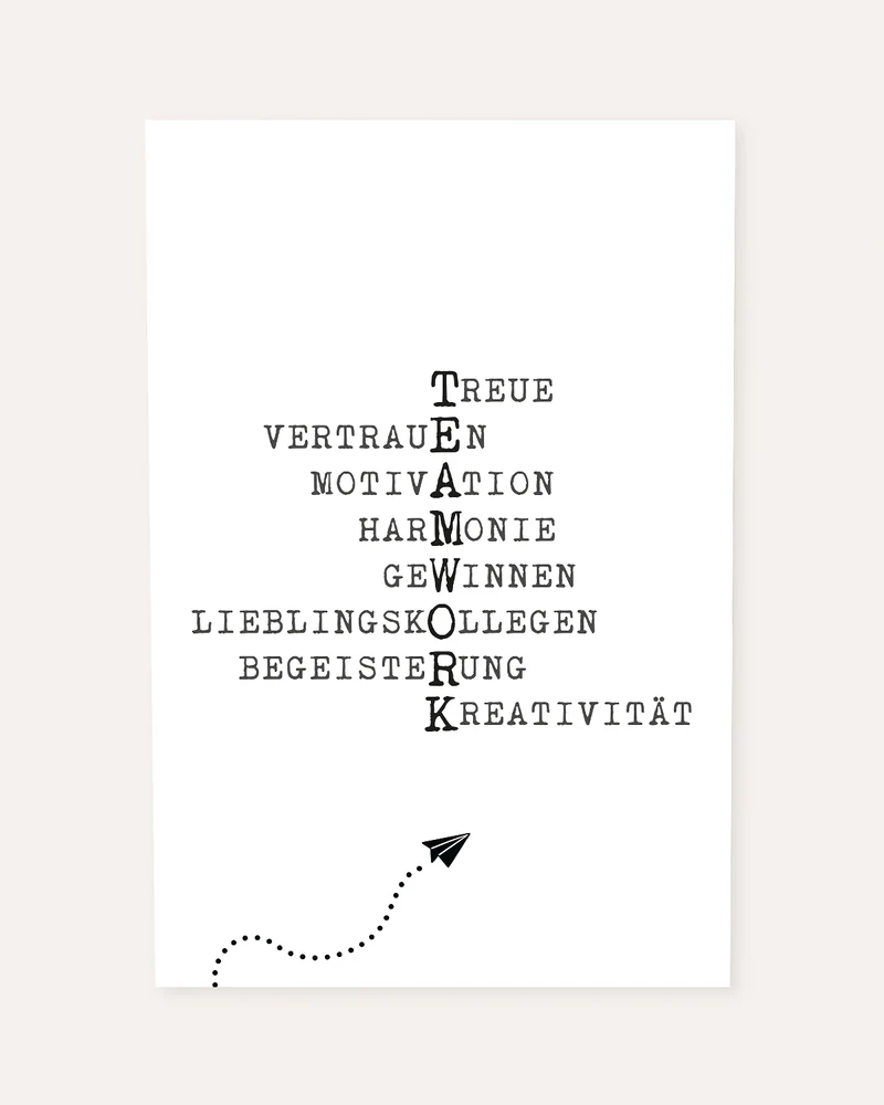 Teamwork - Poster