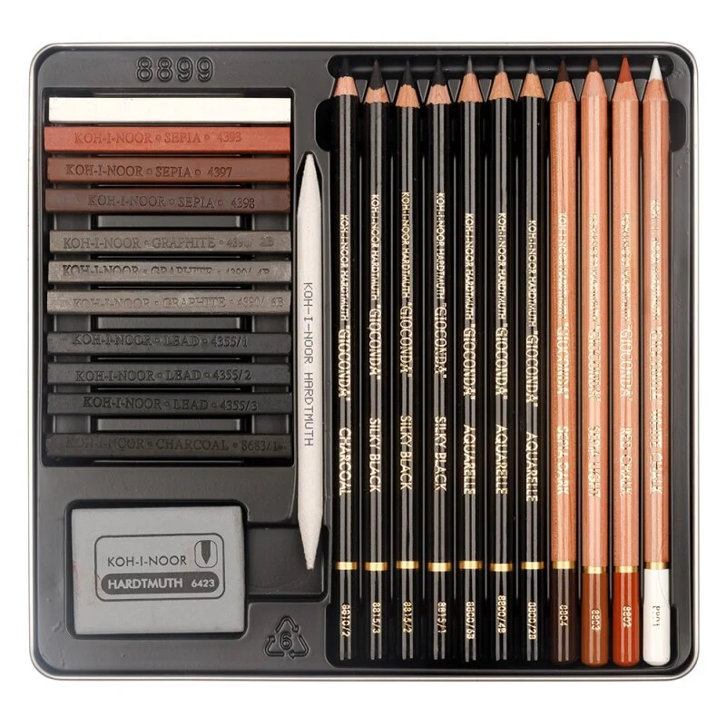 KOH-I-NOOR | Gioconda Art Zeichenset Metalletui 24er Set