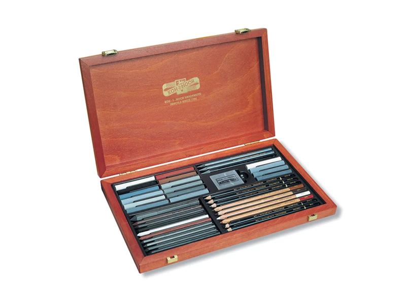 KOH-I-NOOR | Gioconda Art Künstlerset Holzkoffer 39er Set