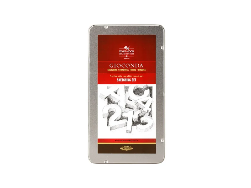 KOH-I-NOOR | Gioconda Sketching Künstler Set Metalletui 8er-Set