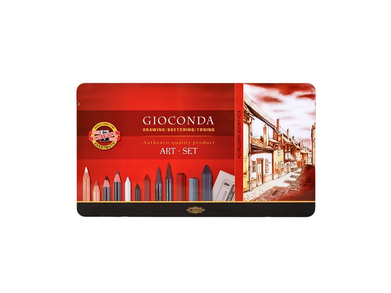 KOH-I-NOOR | Gioconda Art Künstlerset Metalletui 39er-Set