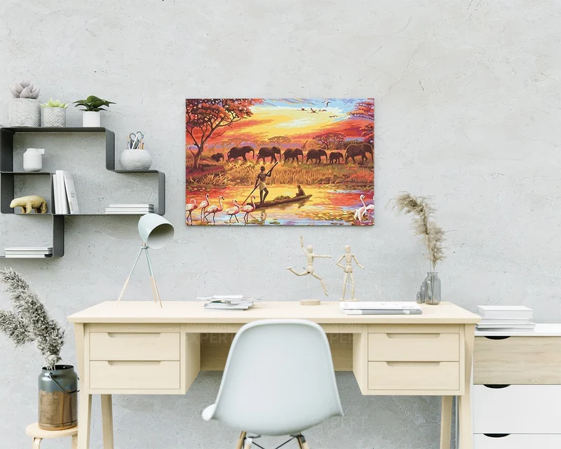 Diamond Painting Savanne Afrikas