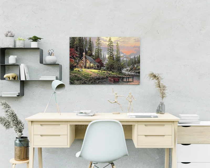 Diamond Painting Tannenbäume