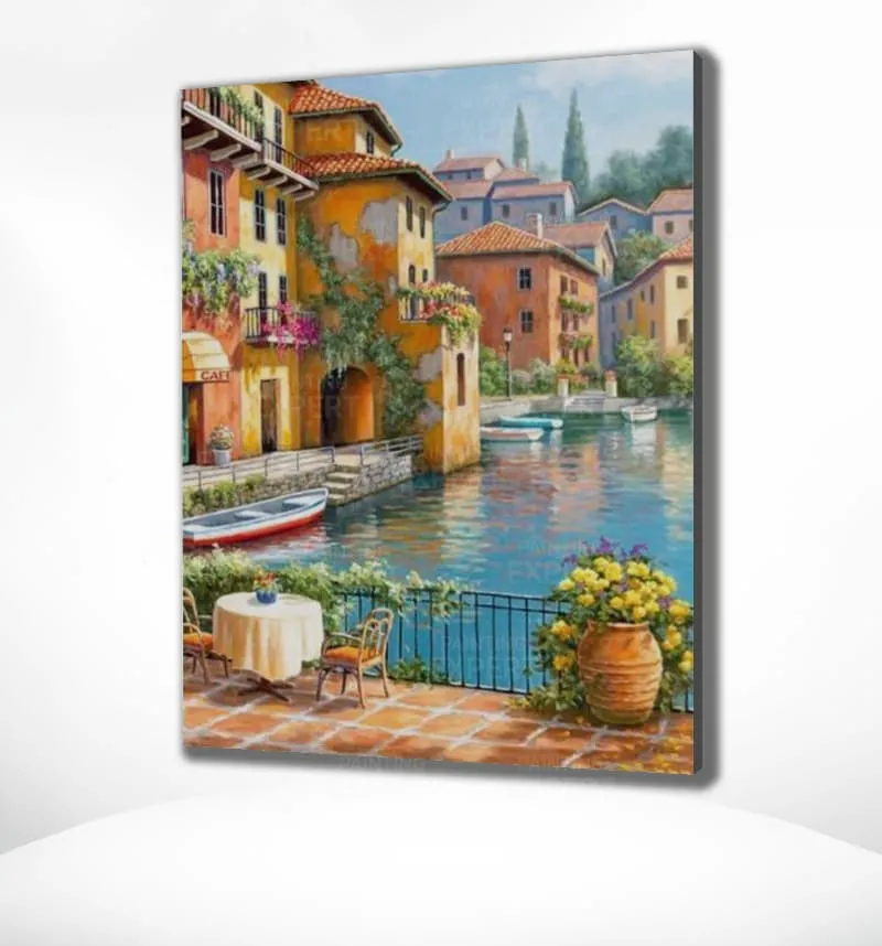 Diamond Painting Schöne Stadt