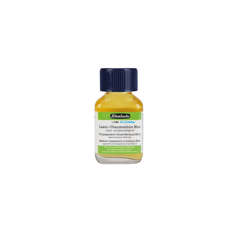 Schmincke | Lasur-/Glanzmedium Blue 60ml